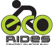 Eco Rides logo and illustration on a white background